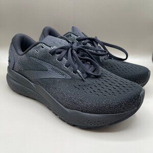 Brooks Ghost 16 Black womans shoes sz 10w Brand New